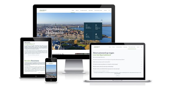 Ontwerp sportakkoord medemblik door Smack it