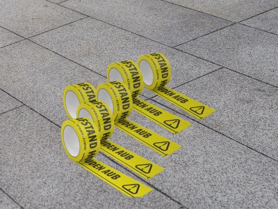 Branding & Signing voor signing anderhalve meter 9 door Smack it